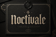 NOCTIVALE — Dark Blackletter Font, a Blackletter Font by Wow Magic (Thumbnail 2 of 4)
