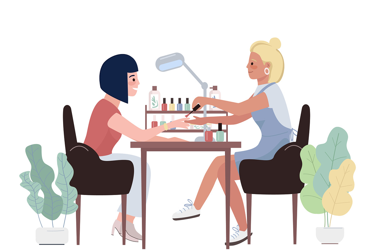 Beauty and spa characters bundle, a Person Illustration by IMG visuals characters (Photo 11 of 21)