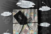 Gift box mockup, a Product Mockup by ⚞ Kind Illustration ⚟ (Thumbnail 2 of 6)