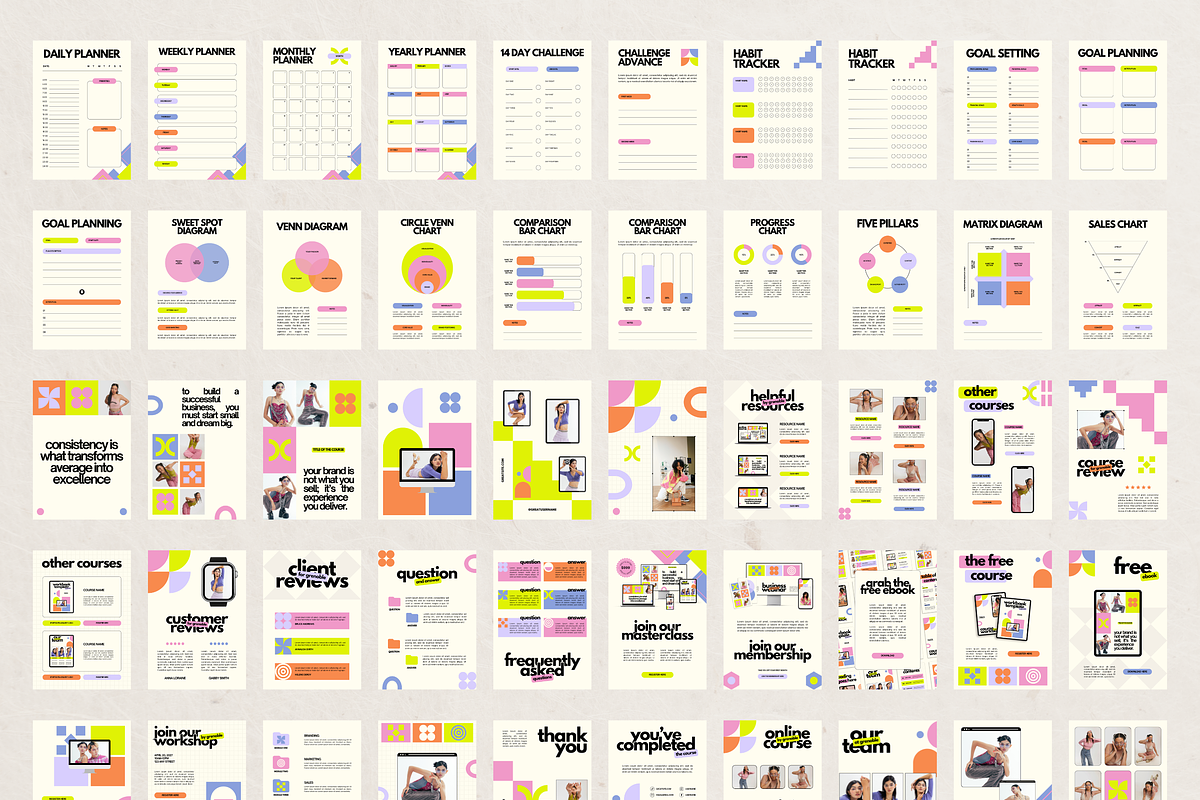 Canva Workbook Template for Coaches, a Magazine Template by Branding Babe Co. (Photo 8 of 10)