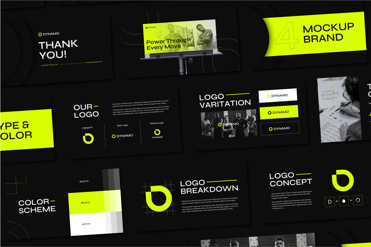 Dynamo Brand Identity Keynote, a Presentation Template by Loin Studio (Photo 3 of 4)