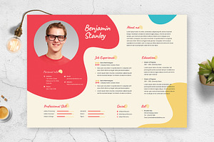 Creative Resume CV Template 42