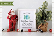 Christmas Frame Mockup 13, a Product Mockup by CatBoneDesign (Thumbnail 2 of 3)
