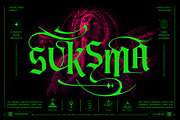 Vonire Bound Typeface, a Blackletter Font by alit design (Thumbnail 20 of 20)