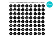Photographer instagram highlights, a Social Media Template by velychko.ua (Thumbnail 8 of 10)