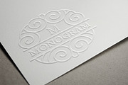 9 Modern Monograms, a Background Graphic by Pgmart (Thumbnail 3 of 6)