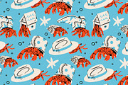 Hermit crab, an Animal Illustration by Twisted Tail (Thumbnail 2 of 5)