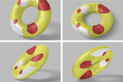 Inflatable Ring Mockups, a Product Mockup by megostudi0 (Thumbnail 1 of 6)