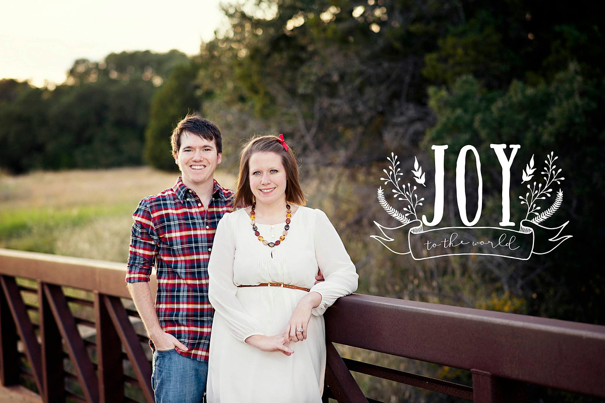 Digital Word Overlays Christmas preview 4