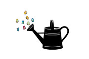 Garden Watering Can Bundle, an Illustration by Creativeshirt (Thumbnail 11 of 31)