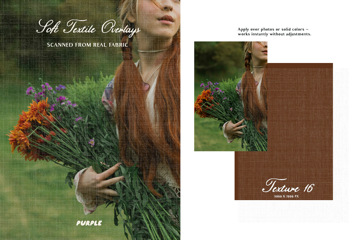 Soft Textile Overlays, a Texture Graphic by Purple (Photo 16 of 22)