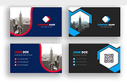 Corporate Business Card Template, a Business Card Template by nandinigraphics (Thumbnail 2 of 3)