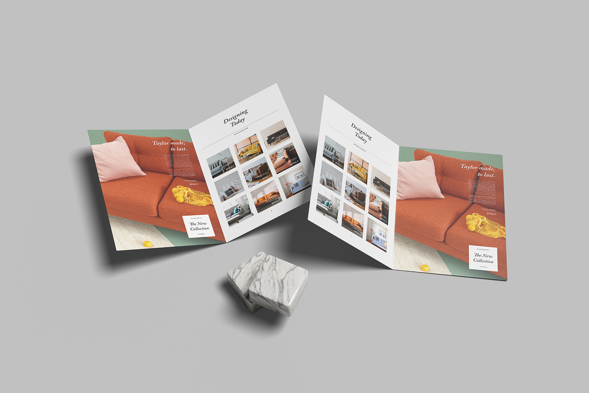 A4 Bifold Brochure Mockup Bundle 67, a Books & Magazine Mockup by Graphicuss (Photo 4 of 5)