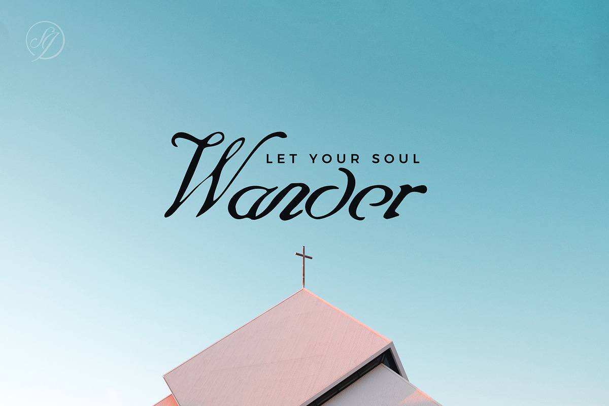 Saint James /The Blessed Script Font preview 2