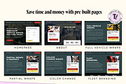 Vehicle Wrap Wix Studio Website, a Wix Template by Template Twist Shop (Thumbnail 5 of 10)