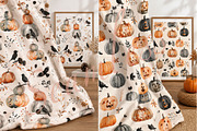 Halloween Seamless Patterns, a Pattern Graphic by DreamCafeArt (Thumbnail 2 of 5)