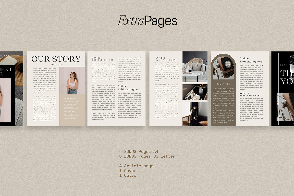 JADE Services Investment Guide Canva, a Magazine Template by Aire Studio (Photo 7 of 12)