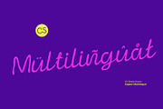 CS Bowie Drawn, a Script Font by Craft Supply Co. (Thumbnail 6 of 8)
