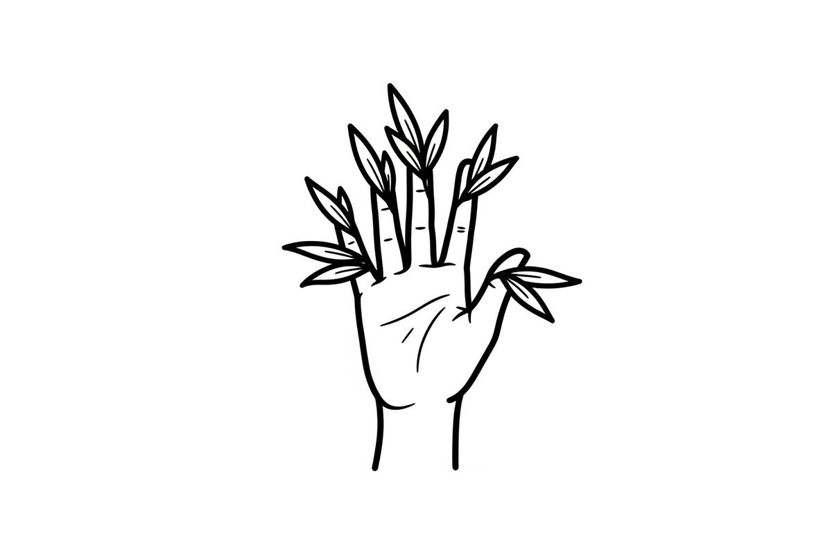 Hand Plant Growth Bundle, an Illustration by yasushie (Photo 9 of 31)