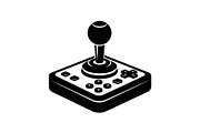 50 Retro Gaming Joystick Vector Bund, an Illustration by Creativeshirt (Thumbnail 45 of 51)