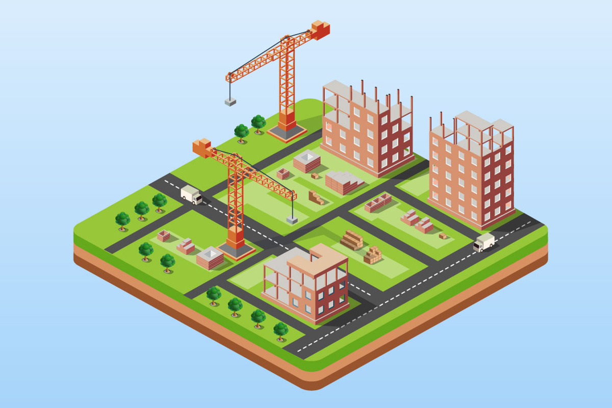Industrial city building, an Object Graphic by AlexZeL (Photo 1 of 5)
