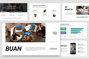 Buan : Interactive Agency Powerpoint, a Presentation Template by Punkl Camp (Thumbnail 1 of 9)