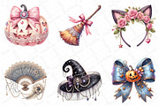 Coquette Sparkly Halloween Clipart, an Illustration by DreamPrint404 (Thumbnail 5 of 5)