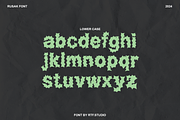 RUSAK - FONT DISPLAY, a Slab Serif Font by rtf.studio (Thumbnail 3 of 4)