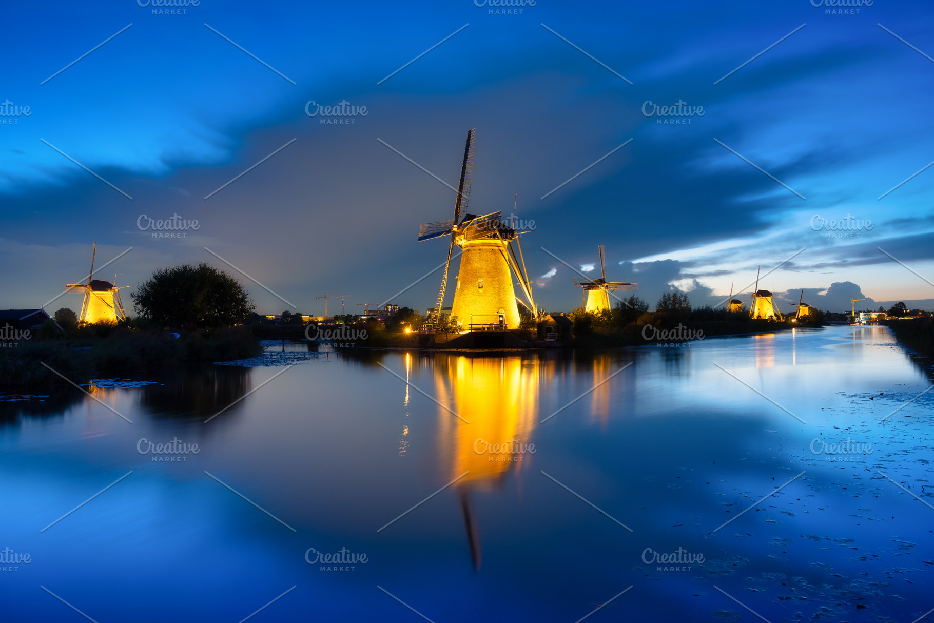 Kinderdijk, Netherlands, an Architecture Photo by Landscape and travel