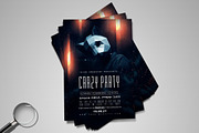 Crazy Party | Club & Deejay Flyer, a Flyer Template by GIGA-TEMPLATE (Thumbnail 2 of 7)