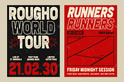Rougho – Distressed Stamp Display, a Sans Serif Font by Sekyra Lab (Thumbnail 8 of 10)