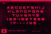 Digital Obelisk – A Cyberpunk Font, a Serif Font by Pathfinder Goods (Thumbnail 3 of 9)