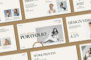 Fashion Designer Portfolio, a Presentation Template by Mighty-Slide (Thumbnail 1 of 5)