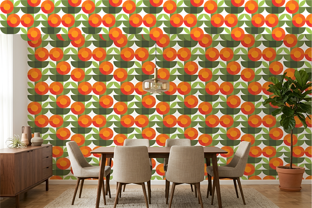 Flat Floral Seamless Pattern, a Pattern Graphic by WM48 Shop (Photo 4 of 10)