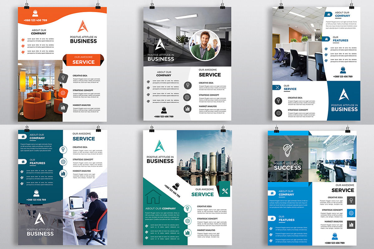 500+ Flyers Mega Bundle 99% OFF, a Flyer Template by Imagine Design Studio (Photo 62 of 98)