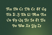 Magnefico Blackletter Typeface, a Blackletter Font by Heinzel Std (Thumbnail 5 of 16)