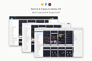 Badi - Find a Personal Trainers App, an UI Kit Template by Betush (Thumbnail 5 of 6)