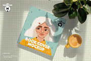 BOOK COVER MOCKUP SET, a Print Template by MCKP*ME (Thumbnail 1 of 11)