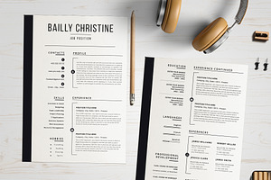 Clean Cv Template Design