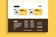Food Delivery Service Wireframe, a Wireframe Template by MightyDesign (Thumbnail 6 of 9)