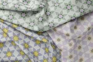 Quilted Geo Seamless Pattern