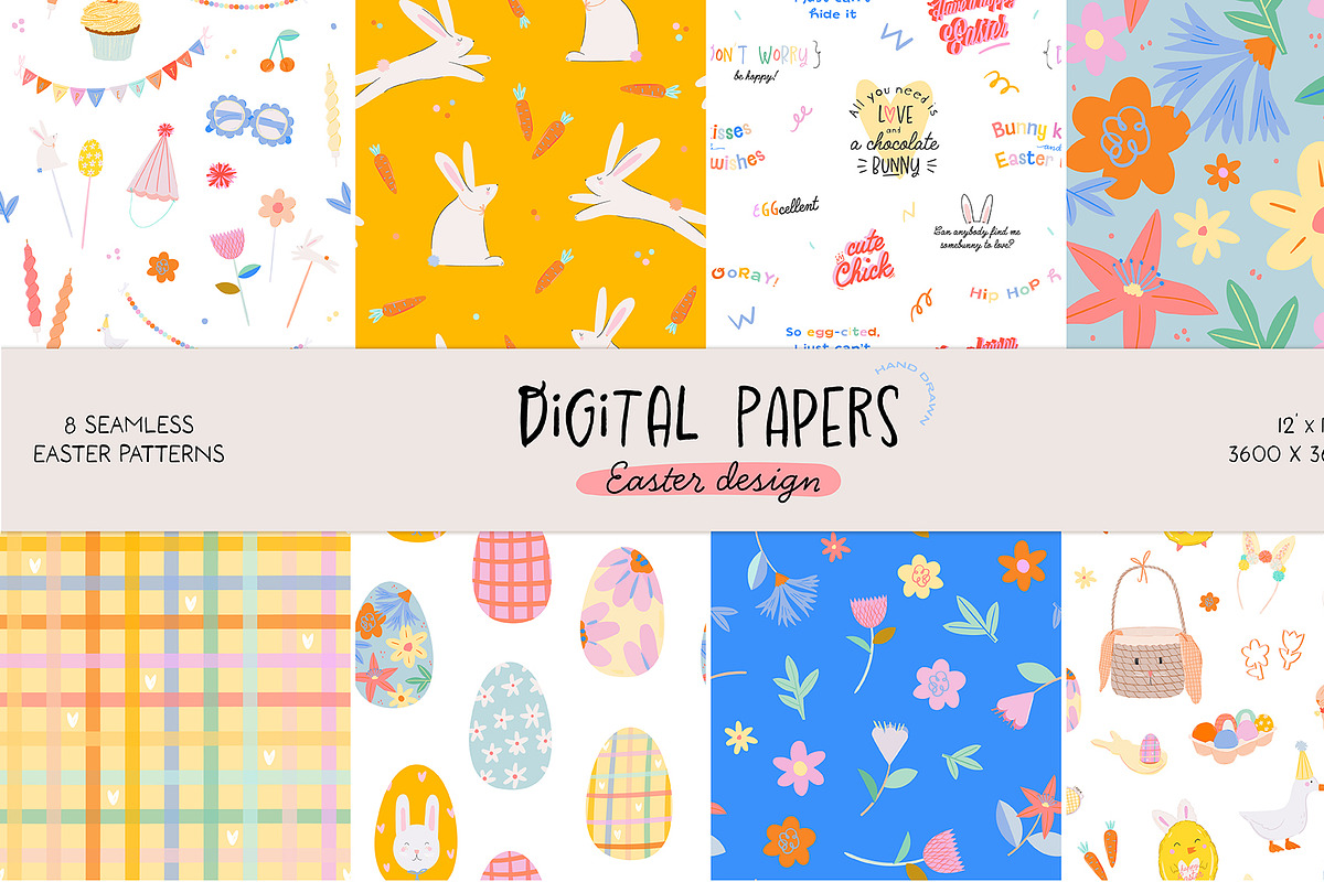 Easter Clipart and Quotes, an Object Graphic by Ruslana Lubenets (Photo 11 of 13)