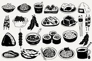 Japanese Food: 110 Illustrations, a Food Illustration by Veyla (Thumbnail 7 of 17)