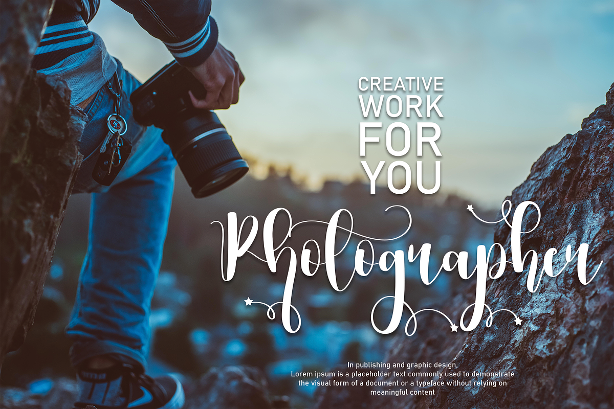 Farmhouse | Script font, a Script Font by Scratchones (Photo 5 of 8)