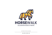 Mascot Horse Logo Design, a Branding & Logo Template by Artnivora.Std (Thumbnail 1 of 4)
