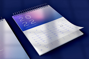 Calendar Mockup, a Product Mockup by Mego-studio