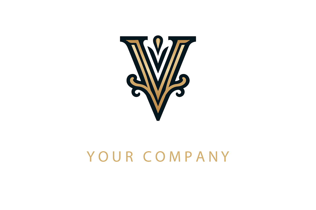 3 Classic Letter V Logo, a Branding & Logo Template by HE Studio (Photo 3 of 4)