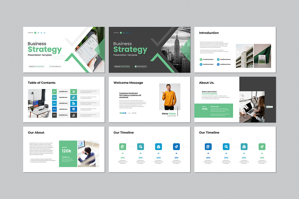 Business Strategy Google Slides preview 4