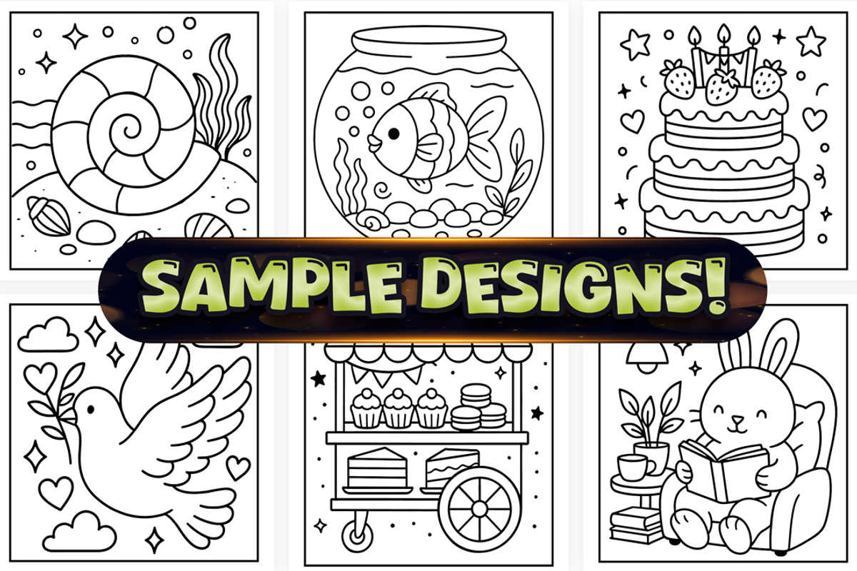 Easy Stress Free Coloring Pages