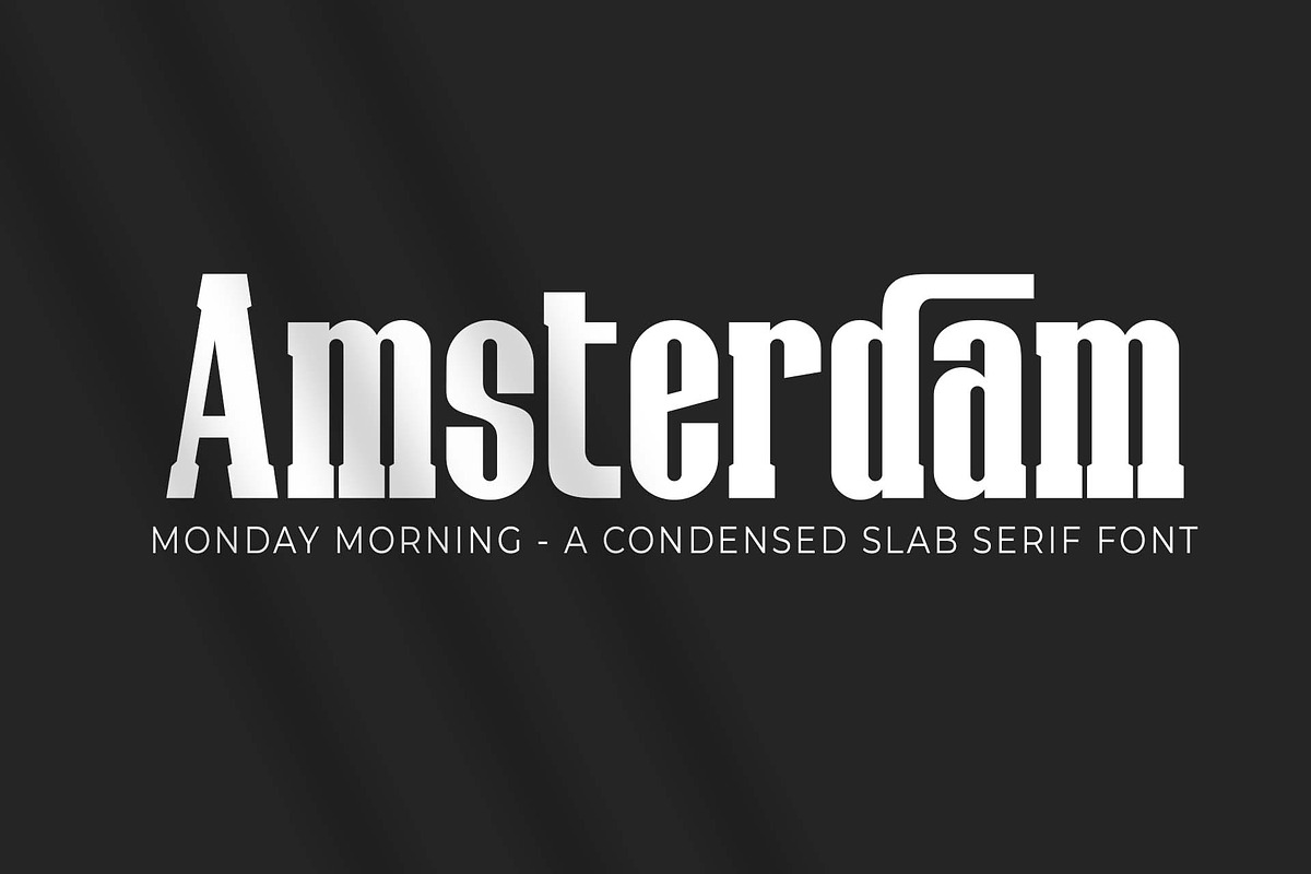 Monday Morning - Slab Serif Font, a Slab Serif Font by Doehantz Studio (Photo 5 of 9)